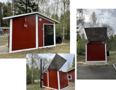 Begagnad värmecentral pellets