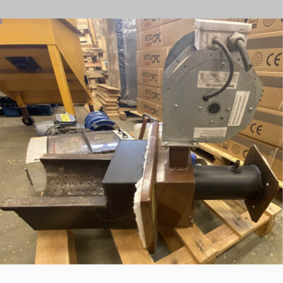 Vetomat brännhuvud 40 kW med fläkt_