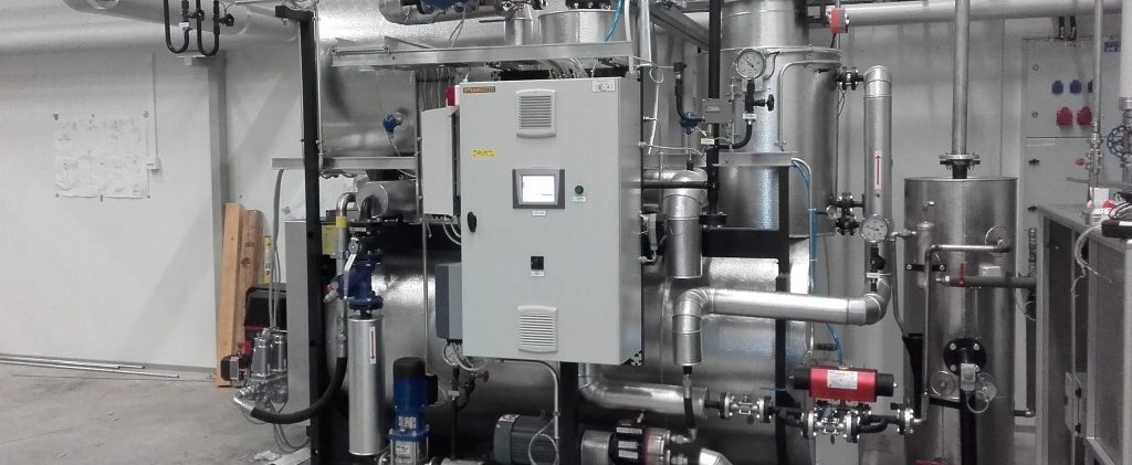 Ånggenerator för ångaproduktion